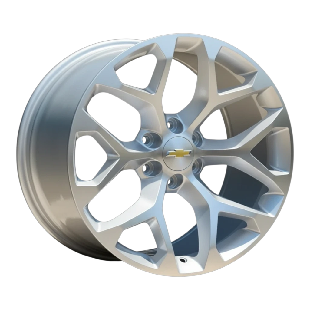 Rin GM59 24x10 6-139.7 plata maquinado