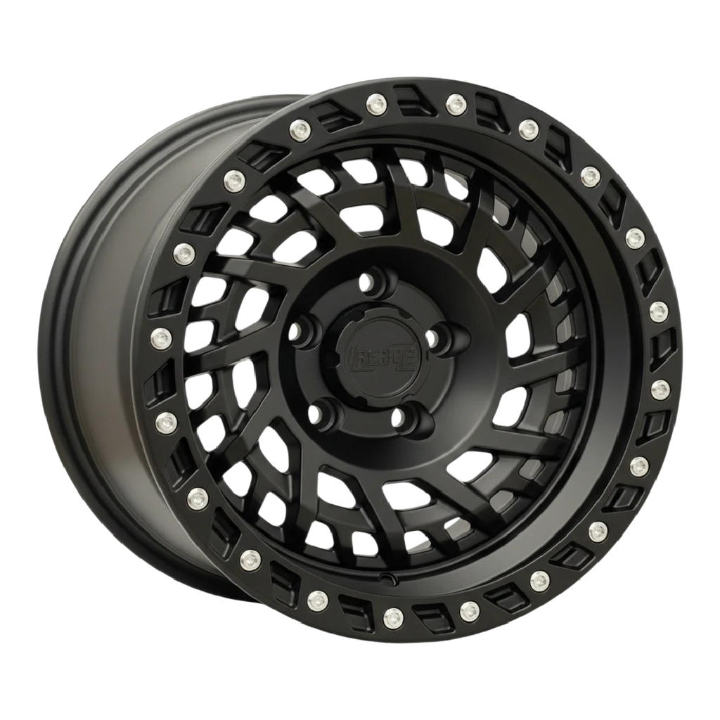 Rin OF1120 15x8.0 6-139.7 negro mate cromo